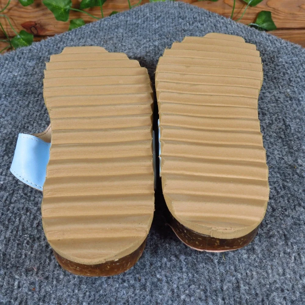 Eva Coleccion Kids Thong Sandals Size 3 Summer Sandals Light Blue Synthetic